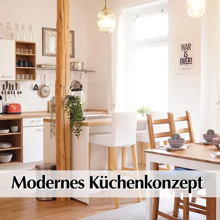 Wohnliches Altbau Loft HomeSweetHome im Erfurter Zentrum Exterior foto