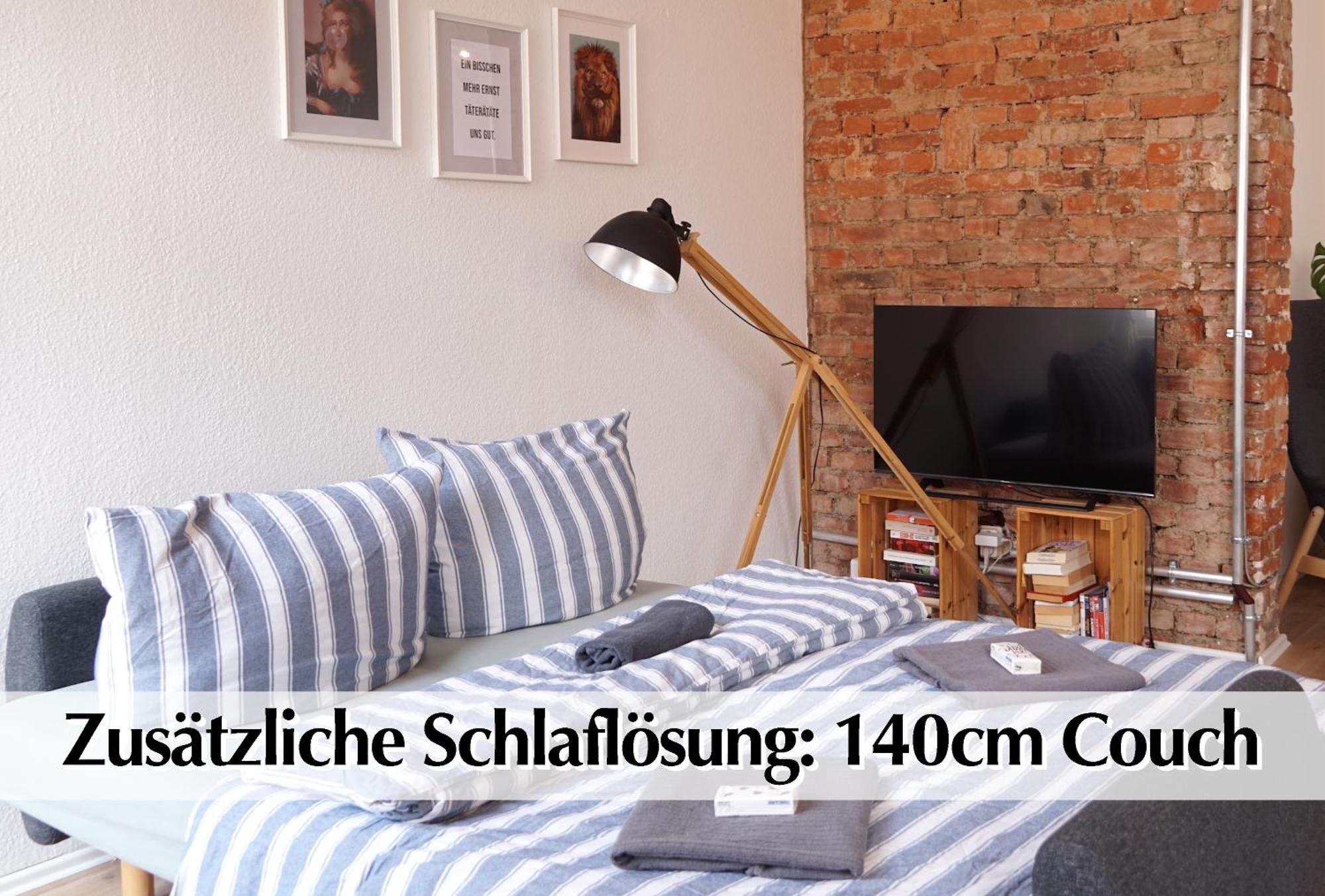 Appartement Helles Altbau-loft Mit Kingsize Bett, Smart-tv, Etc Erfurt