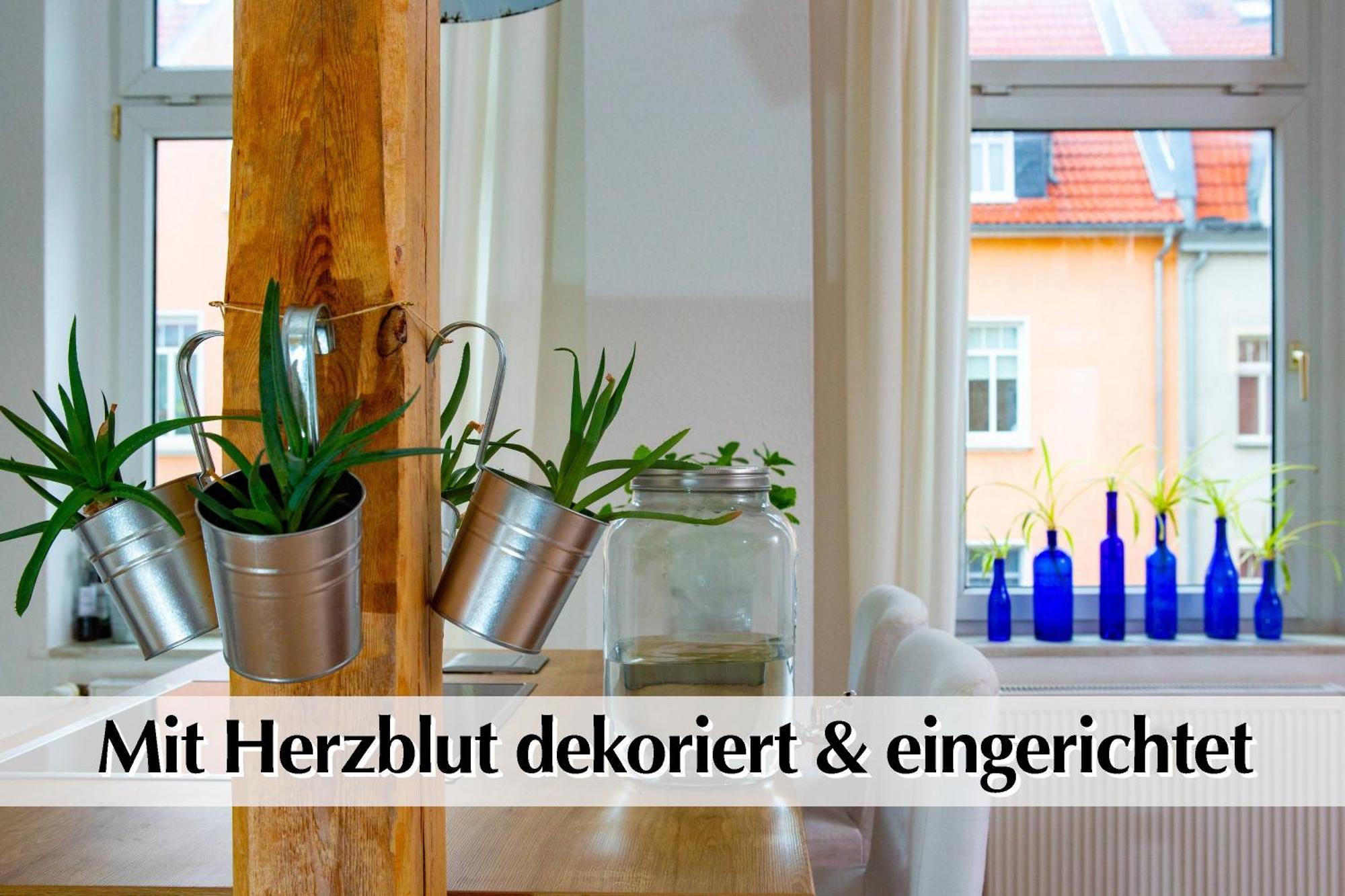 Wohnliches Altbau Loft Homesweethome Im Erfurter Zentrum Erfurt