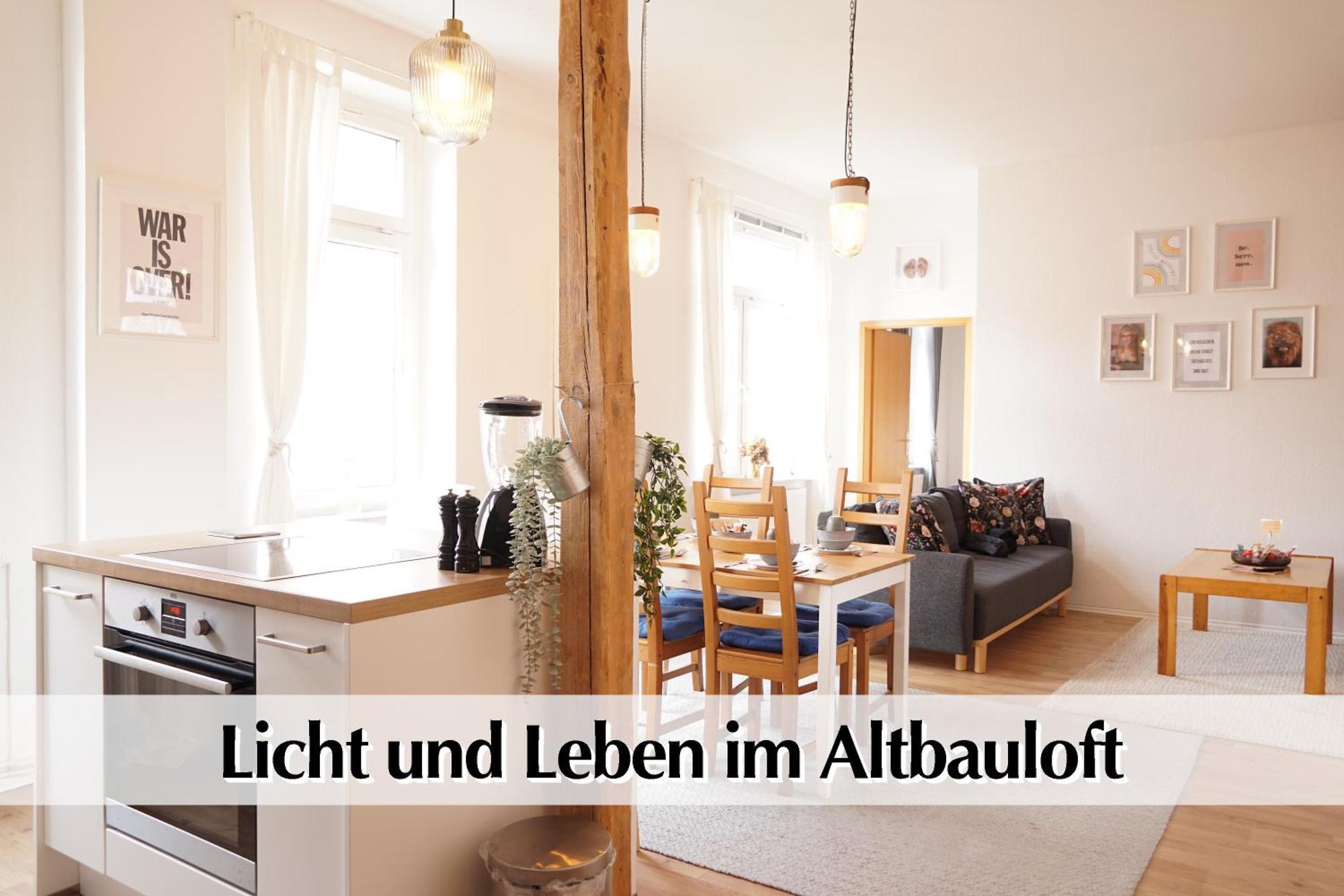 Wohnliches Altbau Loft Homesweethome Im Erfurter Zentrum Apartment