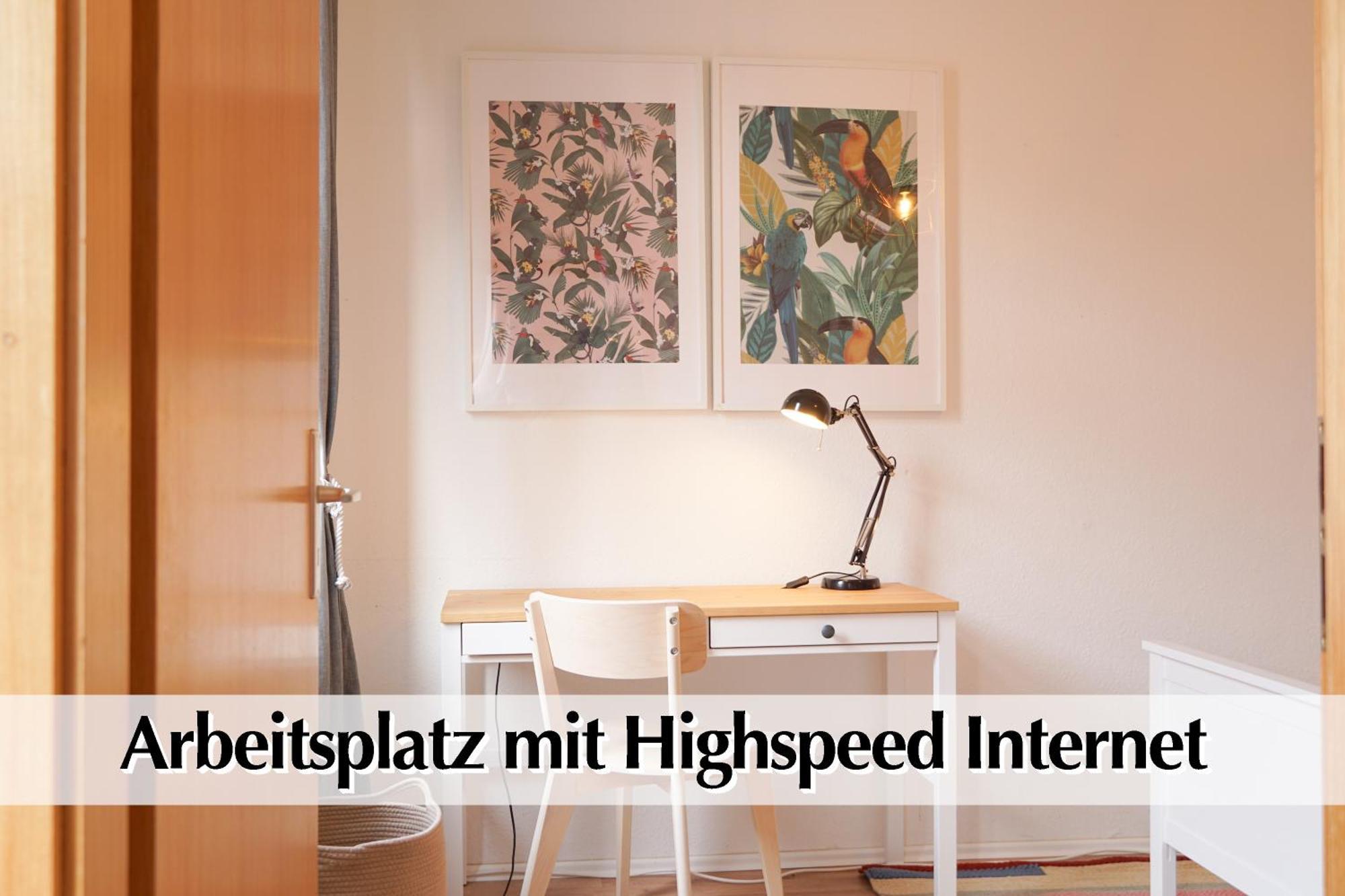 Helles Altbau-loft Mit Kingsize Bett, Smart-tv, Etc Appartement *