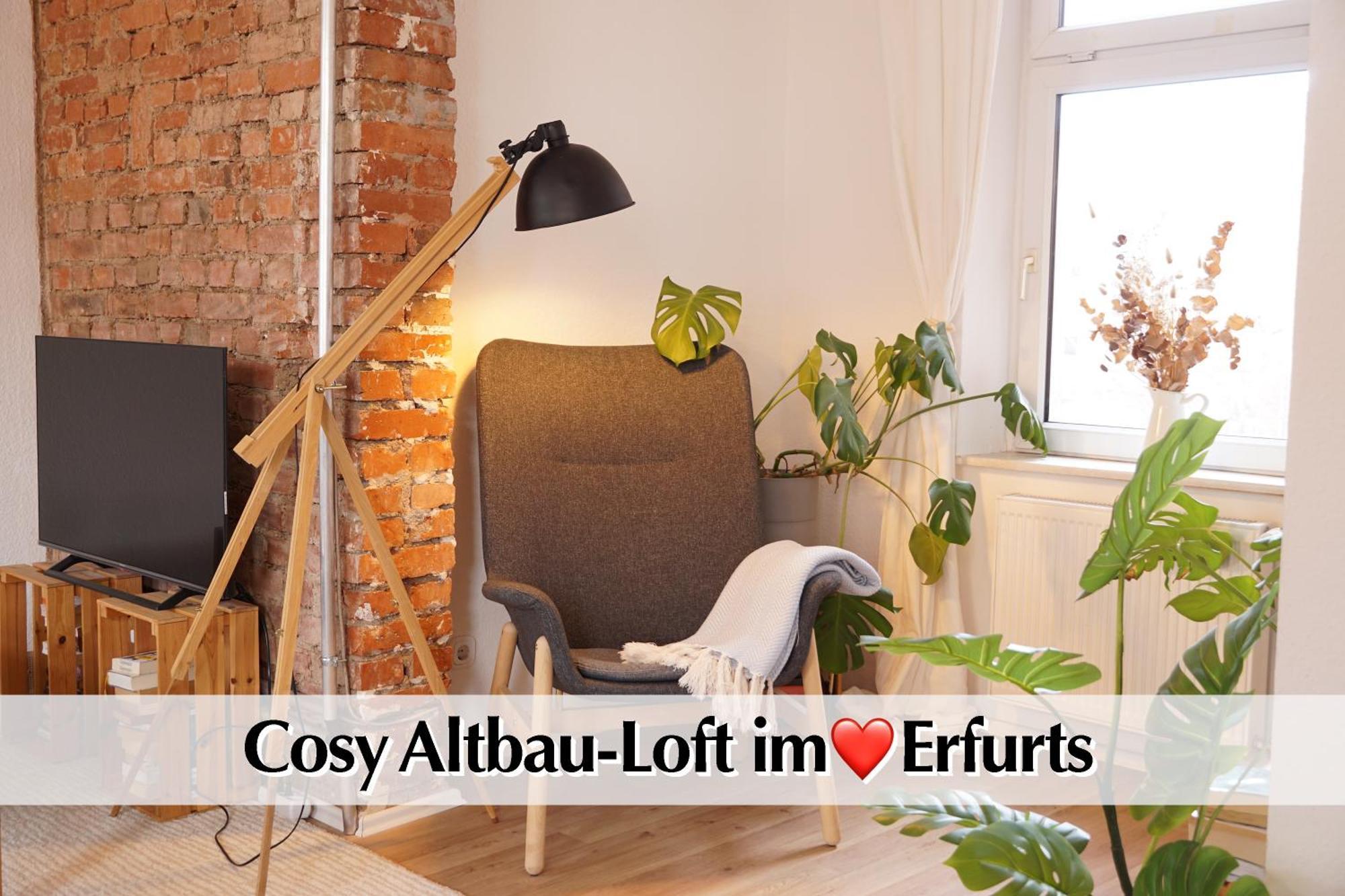 Wohnliches Altbau Loft Homesweethome Im Erfurter Zentrum Apartment Erfurt