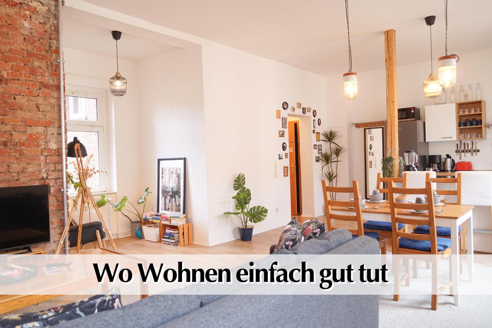 Apartment Wohnliches Altbau Loft Homesweethome Im Erfurter Zentrum