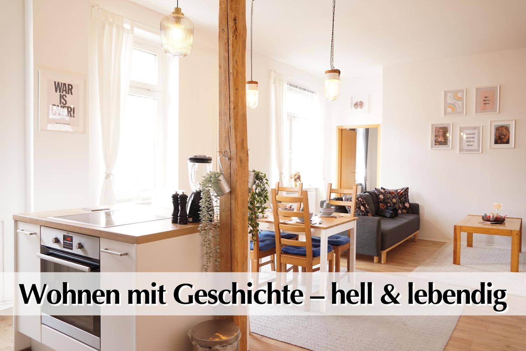 Apartment Wohnliches Altbau Loft Homesweethome Im Erfurter Zentrum Erfurt